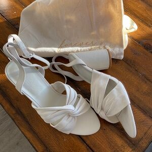 Bridal shoes forever soles, brand new